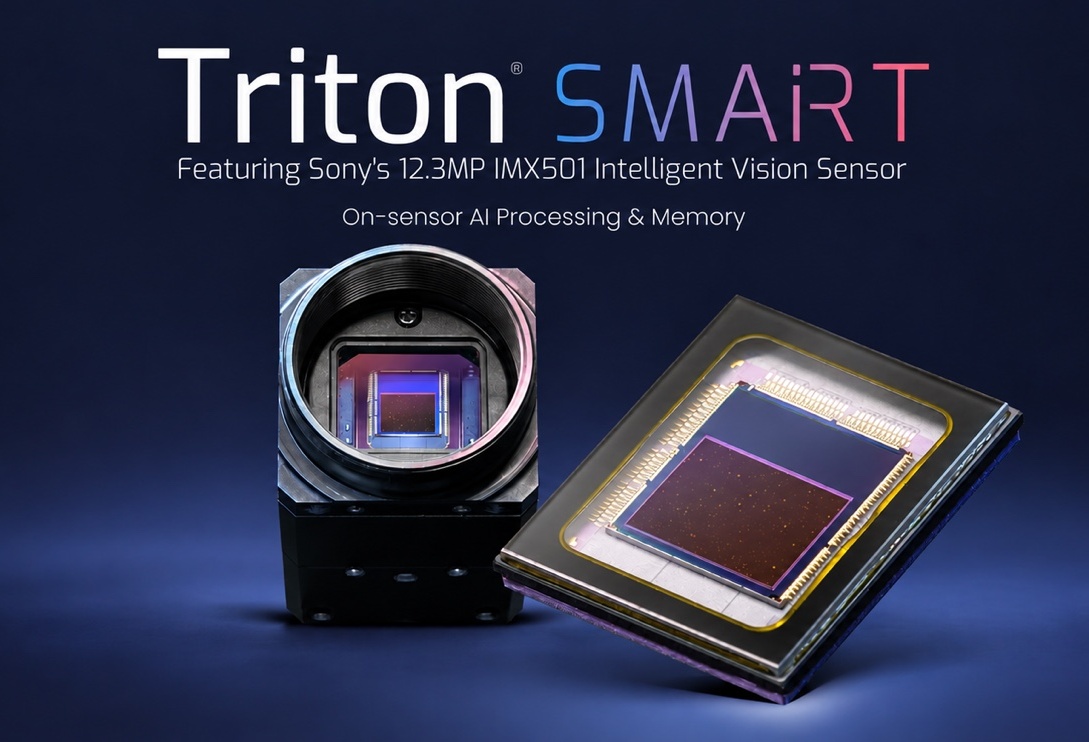On-Sensor AI for Machine Vision: LUCID Triton Smart - triton smart same ratio